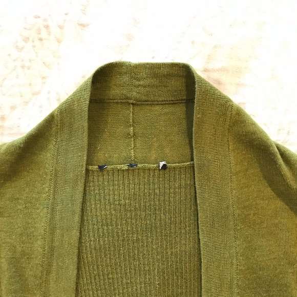 ❌SOLD Eileen Fisher | Merino Wool Draped Cardigan - Picture 4 of 5